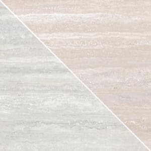 Travertine Series Tile Tech pavers installed — project 3