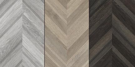 Wood-Chevron Series Tile Tech pavers installed — project 1