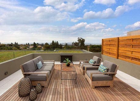 Wood Deck Tiles (IPE & Cumaru) Tile Tech pavers installed — project 3