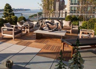 Wood Deck Tiles (IPE & Cumaru) Tile Tech pavers installed — project 5