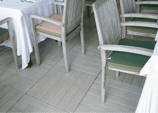 Wood-Plank Series Tile Tech pavers installed — project 7